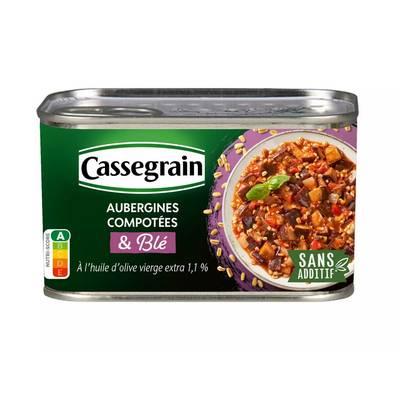 3083681168419 - Cassegrain - Aubergine compotée et blé