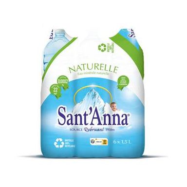 Sant'Anna Eau minérale naturelle, 6x1,5L