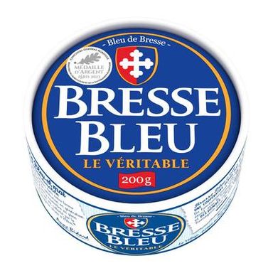 Bresse Bleu Fromage à pâte persillée, 200g