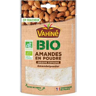 Vahine Amandes en poudre bio, 100g
