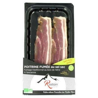 3507172001721 - Rostain - Poitrine Fumée Bio