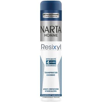 Narta Homme Déodorant Homme Resixyl Détranspirant 4 jours, 200ml