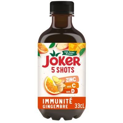 Joker Shots Immunité Gingembre, 33cl