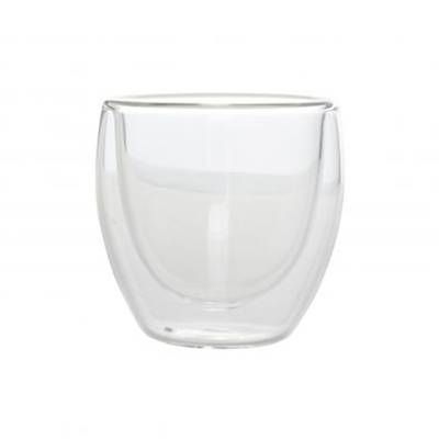 BonBistro Tasse à moka double paroi Dobble, 13cl