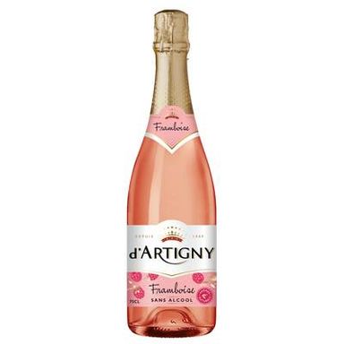 D'Artigny Pétillant aromatisé framboise sans alcool, 75cl