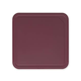 Brabantia Planche à découper, Medium - Aubergine Red, 25 x 25 cm