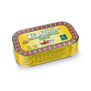 El Manar Petites sardines de Méditerranée à la harissa en conserve, 85g