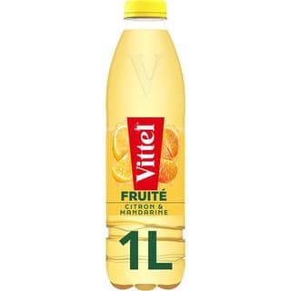Vittel Eau aromatisée citron mandarine, 1L