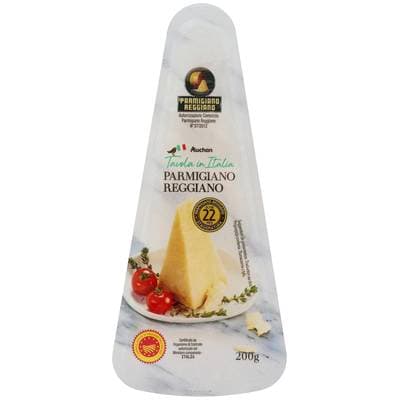 Auchan Tavola In Italia Parmigiano Reggiano AOP, 200g