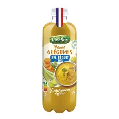 Florette Soupe Velouté 6 Légumes Taux de sel Réduit*, 1l