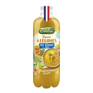 Florette Soupe Velouté 6 Légumes Taux de sel Réduit*, 1l