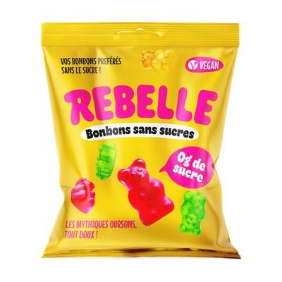 Rebelle Bonbon Oursous Sans Sucre, 50g