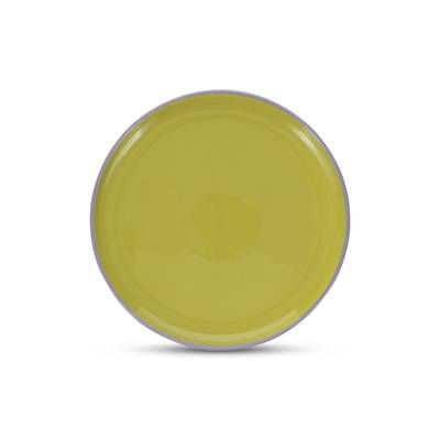 Collection Duo Assiette plate 26xH2,5cm vert/violet Duo, 1 pièce