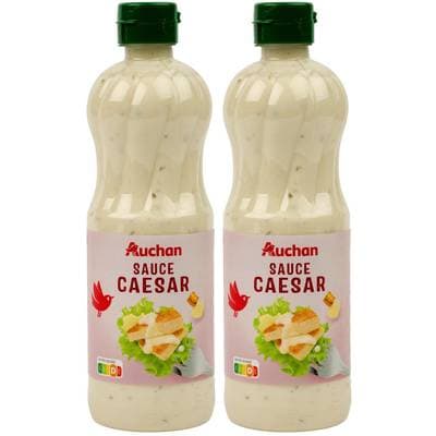 Auchan Sauce Caesar, Lot de 2x50cl