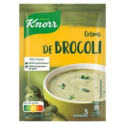 Knorr Soupe Crème de Brocolis déshydratée, 75g