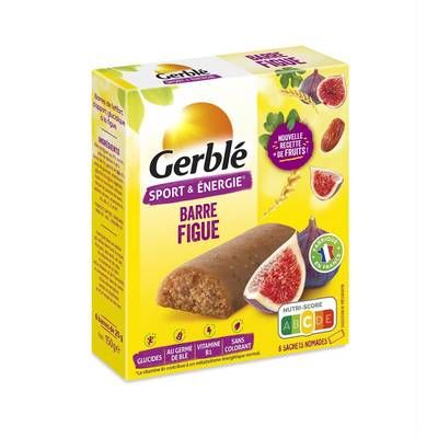 Gerblé Sport et Energie 6 Barres figue sport et énergie, 6x25g