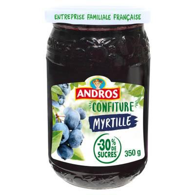 3045320072525 - Andros - Confiture allégée de myrtille