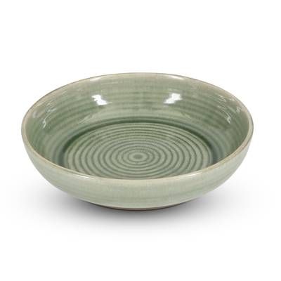 Collection Caméo Bol 23xH5cm vert Cameo, 1 pièce