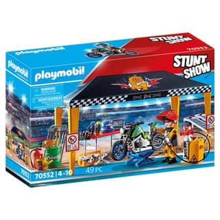 PLAYMOBIL® Stuntshow Atelier de réparation Stuntshow, 70552
