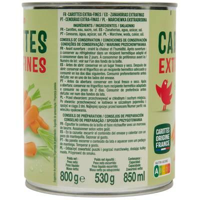 3596710431151 - Auchan - Carottes extra fines