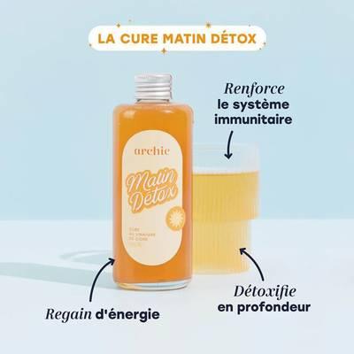 3770018305226 - Archie - Vinaigre de cidre et épices Bio - Cure Matin Detox