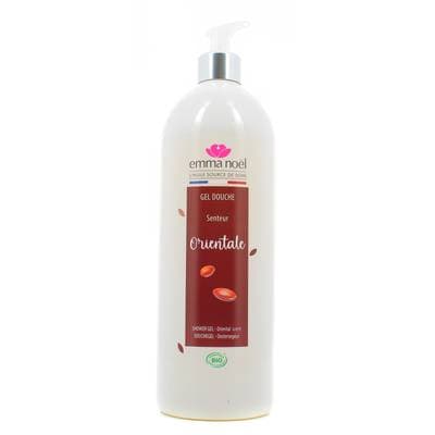 Emma Noel Gel Douche à l'Huile d'Argan Cosmébio, 1L