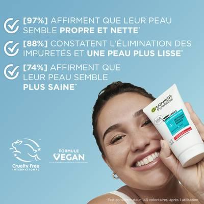 3600540676627 - Garnier - Nettoyant, exfoliant et masque 3en1 Pure actif