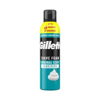 Gillette Mousse à raser sensitive, 300ml