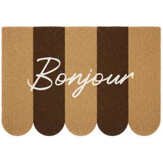 Elephant Brosse-pieds coco décoré, 1 pièce