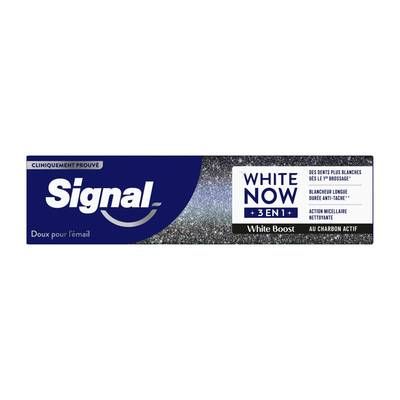 Signal Dentifrice 3en1 White Boost Charbon actif, 75ml