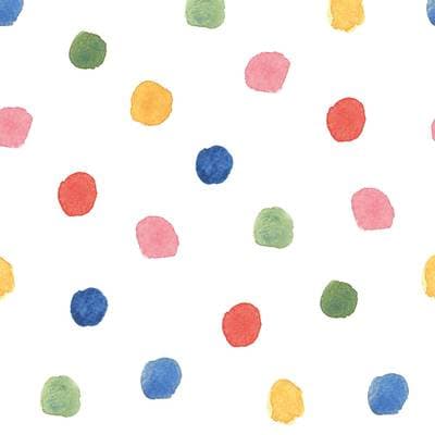 Paperproducts Design Serviette en papier Point Multi-Colors, 20 serviettes de 33 x 33 cm