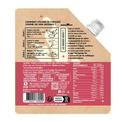 3770024769029 - Furifuri - Furikaké Piment - Alternative au Sel - Condiment Graines de Sésame et Algues