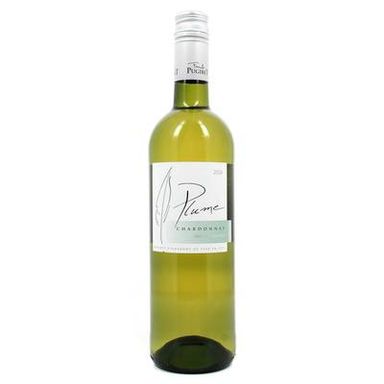 Plume Vin blanc faible en alcool 9°, 75cl