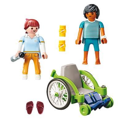 4008789701930 - PLAYMOBIL® City Life - Patient en fauteuil roulant