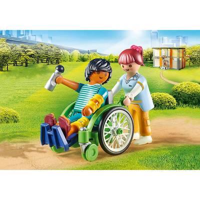 4008789701930 - PLAYMOBIL® City Life - Patient en fauteuil roulant