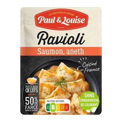 Paul & Louise Ravioli Saumon Aneth, 300g