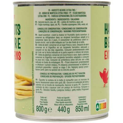 3596710545230 - Auchan - Haricots beurre extra fins