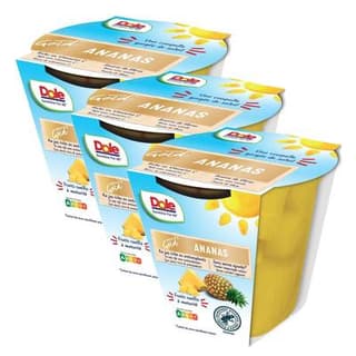 Dole Ananas, Lot de 3x198g