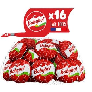 Babybel Minis fromages, 16 portions - 352g