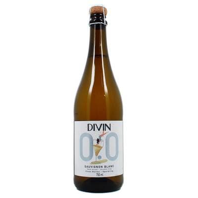 Divin Origine Sauvignon Effervescent sans alcool, 75cl