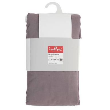 Influx Drap housse 2x80x200, 2 x 80 x 200 cm