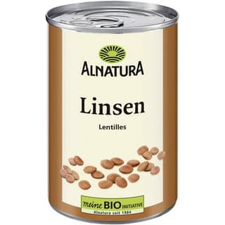 Alnatura Lentilles bio en conserve, 265g