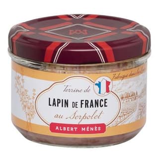 Albert Ménès Pâté de lapin au serpolet, 180g