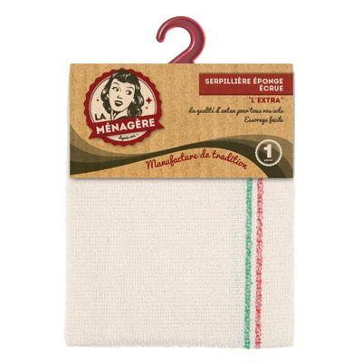 3061052412132 - La Ménagère - Serpillière éponge écrue l'extra