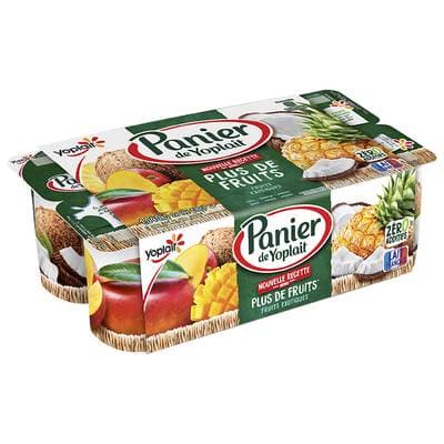 3329770063532 - Panier de Yoplait - Yaourt aux Fruits Exotiques