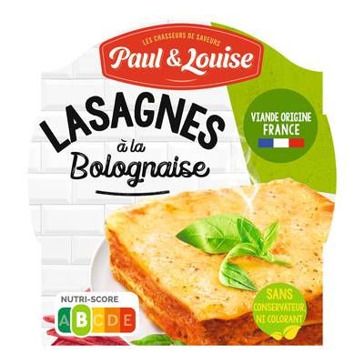 Paul & Louise Lasagnes à la Bolognais Bio, 285g