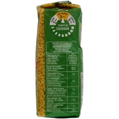 3596710490592 - Auchan - Pâtes Coquillettes Cuisson Rapide 3 min
