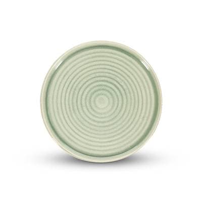Collection Caméo Assiette plate 21,5cm vert Cameo, 1 pièce
