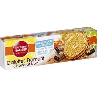 Gayelord Hauser Galette de froment au chocolat noir, 180g