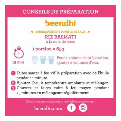 3770004096534 - Beendhi - Riz basmati bio à la noix de coco